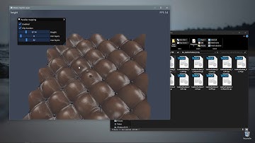 OpenGL - Parallax Occlusion Mapping demo3