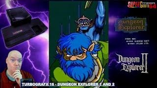 DUNGEON EXPLORER I AND II - TURBOGRAFX/SUPER CDROM - A QUICK LOOK