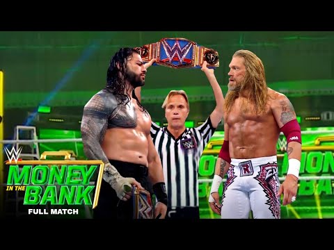 photo Wwe Money In The Bank 2021 Roman Reigns Vs Edge wwe june 27 2021 roman reigns vs edge universal championship match money in the bank 2021