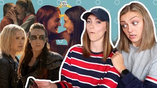 LESBIANS REACT TO MORE LGBT SHIPS (CLEXA FINALE, WAYHAUGHT & MORE)