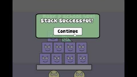 Super Stacker 2 Level 3 -Make A School Bus!