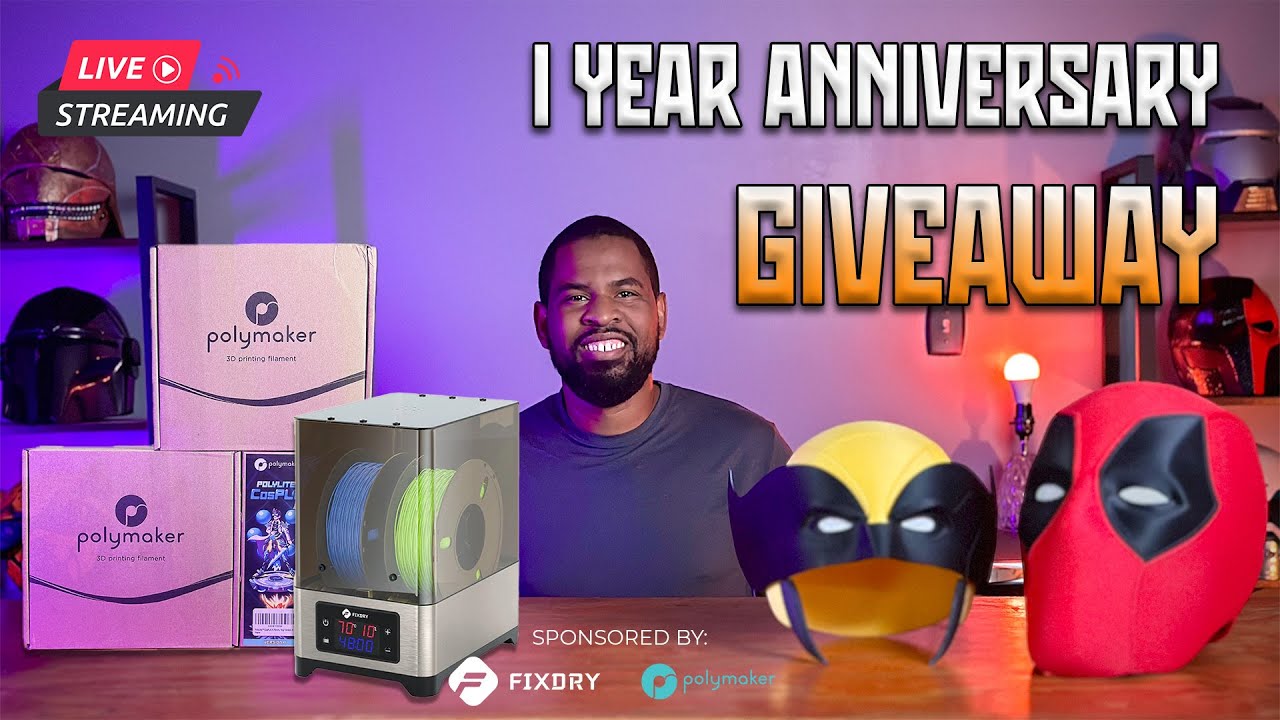 It's my 1 Year Anniversary GIVEAWAY Stream!!! 5PM EST - YouTube
