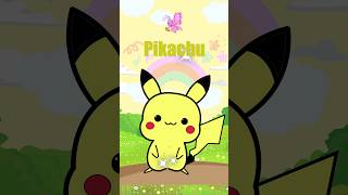 Pikachu Drawing and Coloring Animation for Kids Toddlers Preschoolers #pinkbutterflyart #pokemon Resimi
