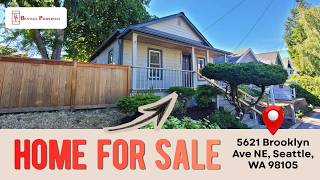 HOME FOR SALE - 5621 Brooklyn Ave NE, Seattle, WA 98105