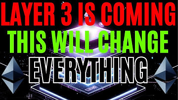 The Rise of Layer 3: The Next Big Shift in Crypto #ethereum