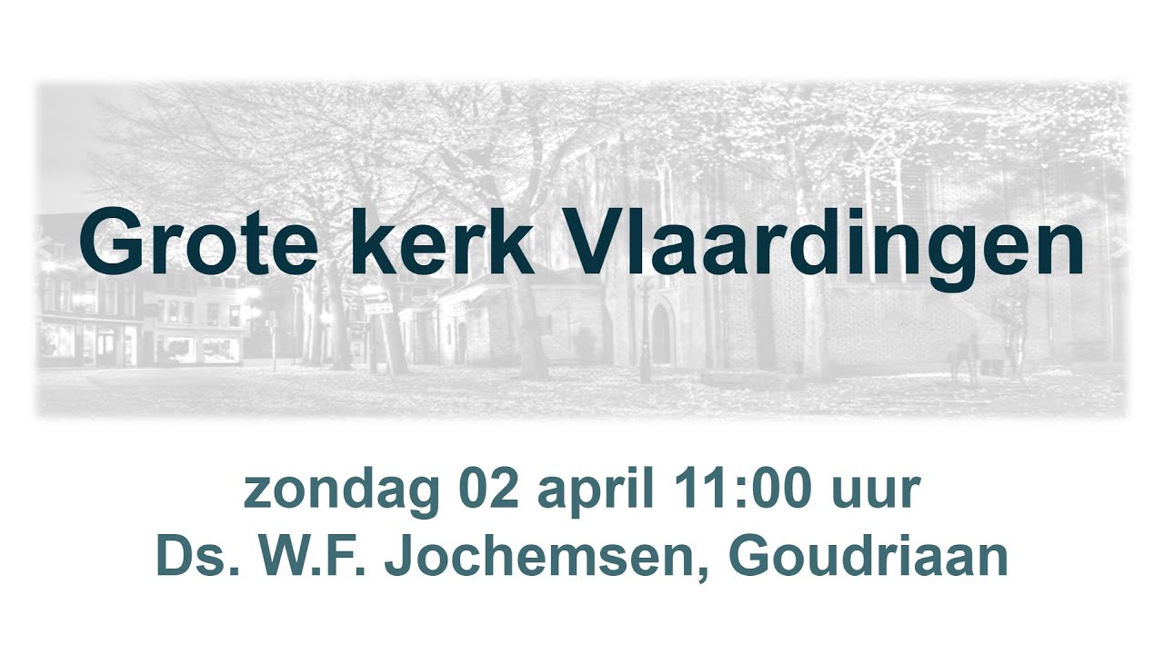 02-04-2023, ds. W.F. Jochemsen - YouTube