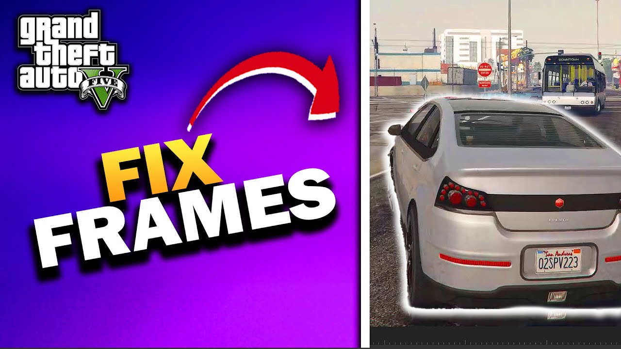 How To Fix GTA V Stuttering & Frame Drops When Driving (2026) - YouTube