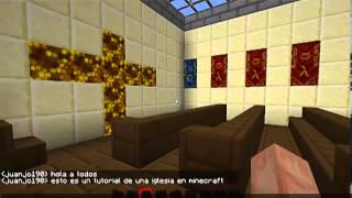 iglesia en minecraft