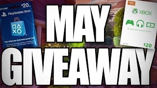 (CLOSED) MAY GIVEAWAY: $20 PSN or $20 Xbox Live Card