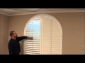 Custom Shutters for Arched Windows
