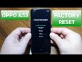 OPPO A53 CPH2127 factory reset / сброс до заводских настроек