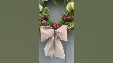 Evergreen Wreath │ Handmade Willow Base with Seasonal Greenery – Willow & Twine