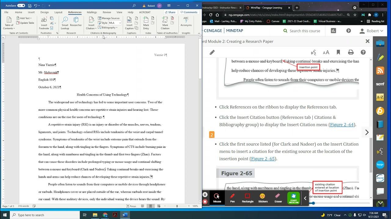 Word Module 2 Textbook Project Part 2of2 - YouTube