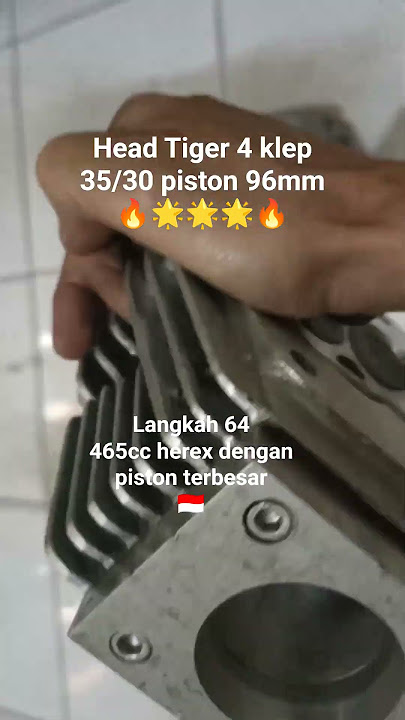 the appearance of the largest 4valve Honda cylinder headpen// tiger4klep #short #shortfeed #herex