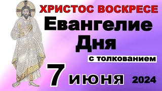 Евангелие дня с толкованием 7 июня ХРИСТОС ВОСКРЕСЕ