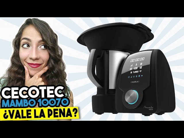 🥇🌟 CECOTEC ROBOT DE COCINA MULTIFUNCION MAMBO 10070 Descubre el