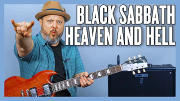 Black Sabbath Heaven And Hell Guitar Lesson + Tutorial