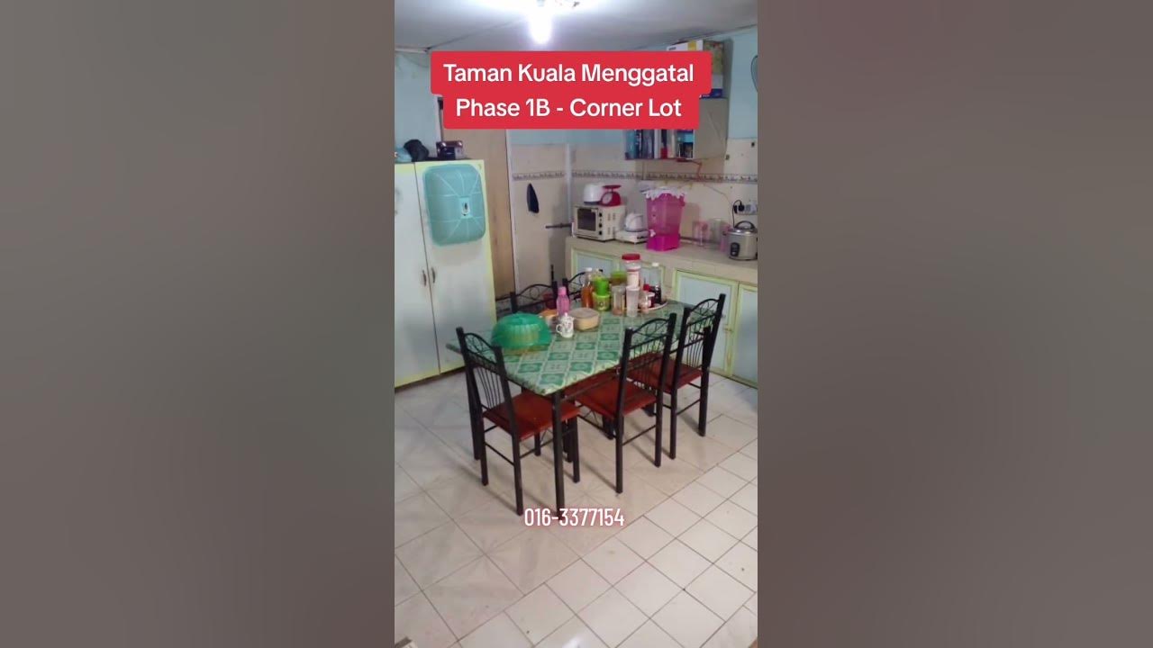 Corner lot taman kuala menggatal phase 1b menggatal 2 tingkat