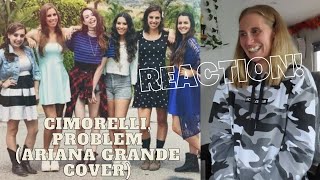 REACTION! Cimorelli, Problem OFFICIAL VIDEO #Cimorelli #ArianaGrandeCovers #CimorelliReactions