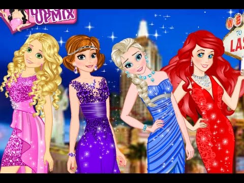 Công Chúa Disney: Trò Chơi Trang Điểm Cho Công Chúa Elsa Anna Rapunzel Và  Ariel - Youtube