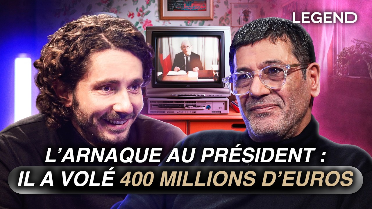 L’ARNAQUE AU PRÉSIDENT : IL VOLE 400 M € AVEC UN TÉLÉPHONE ET UN MASQUE DE MINISTRE ! GILBERT CHIKLI