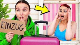 ICH ZIEHE BEI ALINA EIN ! 🤫🏡 (Sie weiss es NICHT)