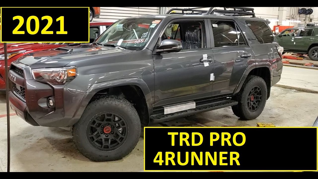 21 Toyota 4runner Trd Pro Review Of Features And Walk Around Youtube