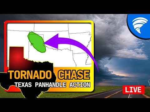 LIVE - Texas Tornado Chase - Panhandle Magic
