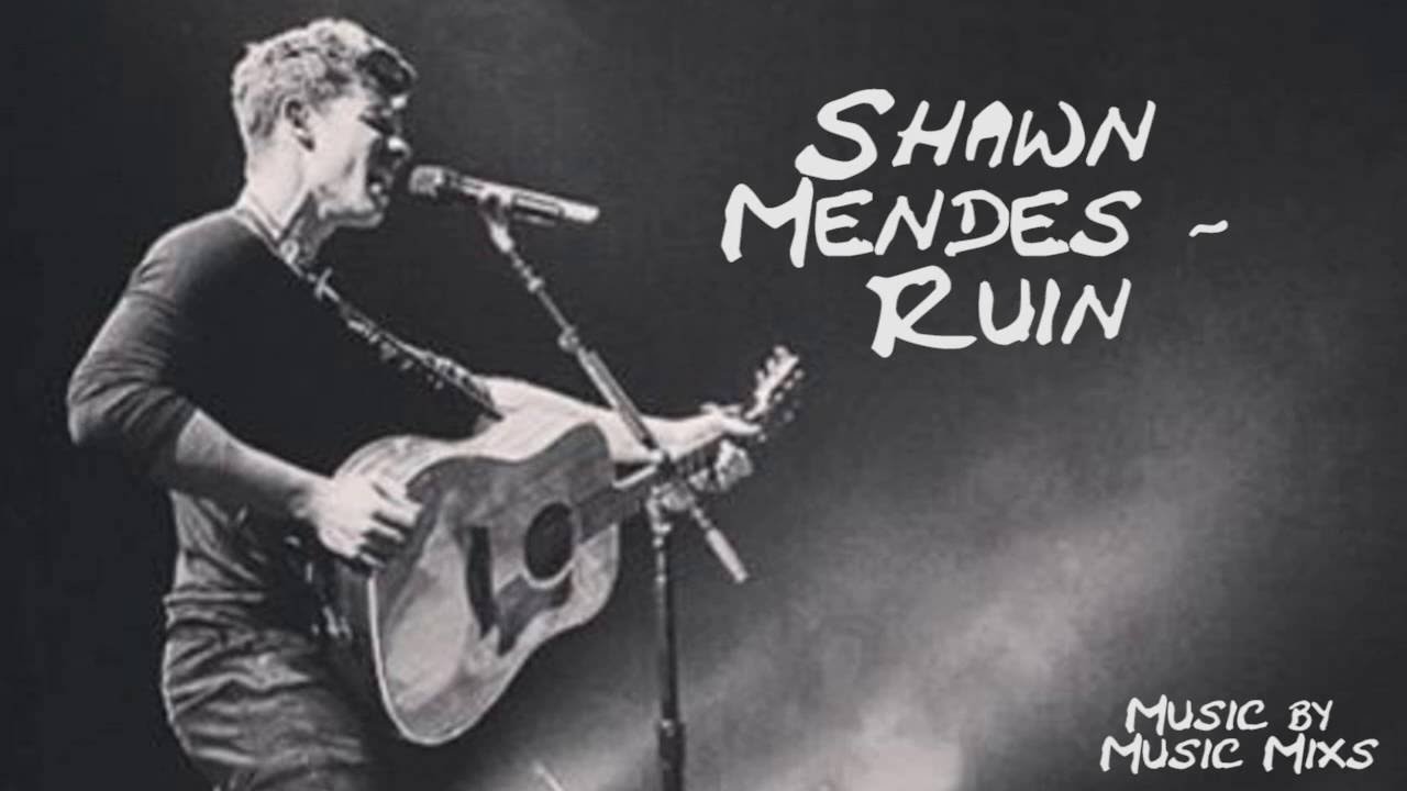Ruin Shawn Mendes. Acoustic Karaoke YouTube