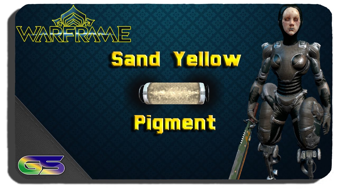 Warframe - Where to Farm Scorpions for Yellow Sand Pigment