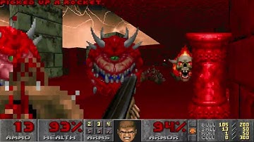 Doom Zone 400 (2021) MAP21: "Plethodontidae" UV Max Speedrun 1:44 100% Kills 100% Secrets