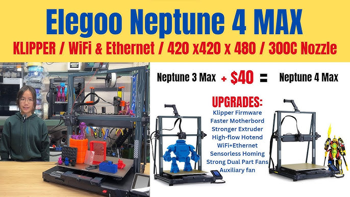 Elegoo Neptune 4/4 Pro Full Hotend Extruder Head