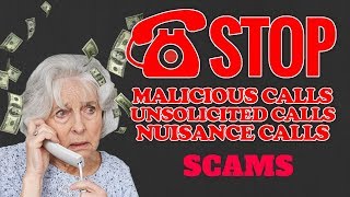 Stop Cold Calling Phone Scams