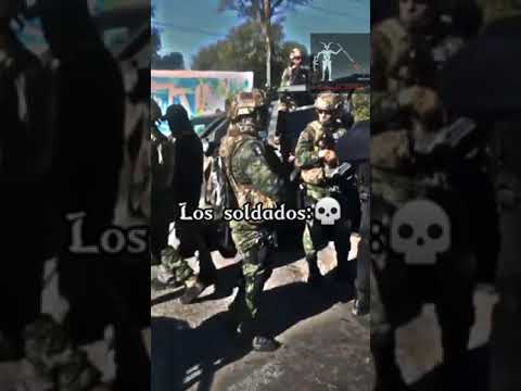 Policías Detienen A Soldados De Las Fuerzas Especiales #tiktok #shorts #military 🇲🇽
