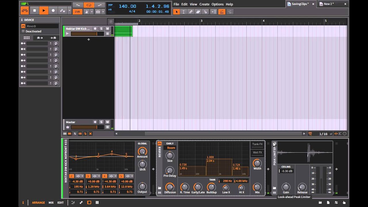 Bitwig Studio Clip Saving and Organization - YouTube