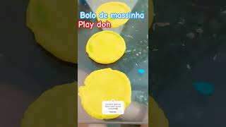 fazendo bolo de massinha play doh parte 1(parte dois no canal