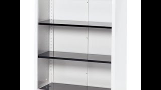 組立設置込】Ceha A4スチール書庫 抗菌 5段 オープン 下置き用 ライト