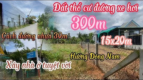 ❤️ Đất Cần Giuộc Giá Rẻ. Bán 300m vuông thổ cư 15x20m đường xe hơi cách đường nhựa 50m giá rẻ.