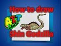 How to Draw Shin Godzilla 1st Form