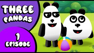 3 Pandas in Search of TREASURE | Episode 1 | Cartoons for kids