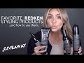 Best Redken Styling Products & How To Use Them + Giveaway of ALL products