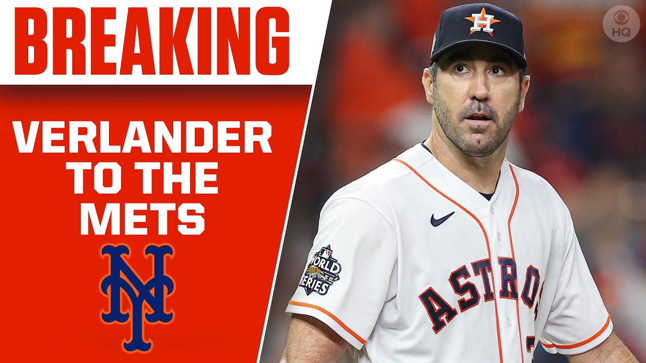 Justin Verlander signing 2year 86M deal with New York Mets CBS