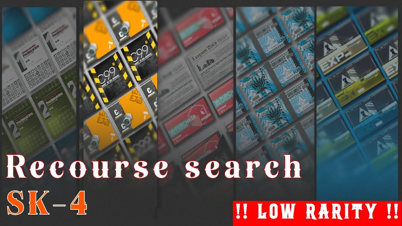 Resources Search - SK -4| Supplies | Farm resources | ARKNIGHTS 