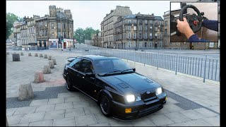 Ford Sierra Cosworth RS500 | Forza Horizon 4 - Logitech G29 Gameplay