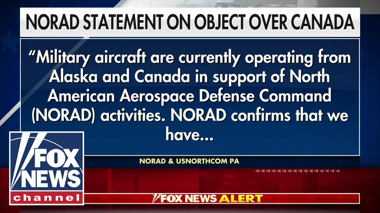 ⁣Third 'unidentified object' shot down over North America
