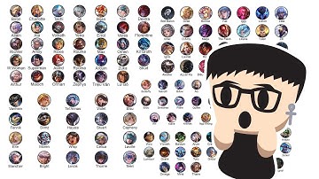 Tất cả 122 vị tướng Liên Quân trong 21 phút (vid dài cực)