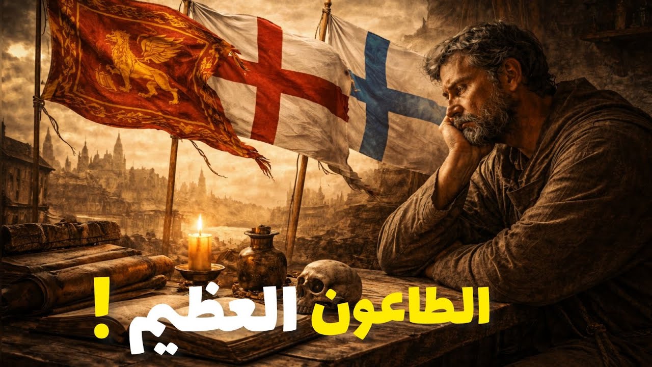 الموت الأسود (1347–1351): كيف قضى الطاعون على ثلث أوروبا؟ القصة الكاملة | وثائقي للنوم