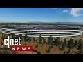 Steve Jobs' vision for new Apple campus now reality (CNET News)