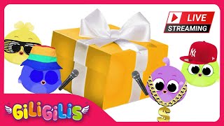 Surprise, OPEN The Gift - Funny Cartoons For Kids | Nursery Rhymes & Kids Songs | Giligilis