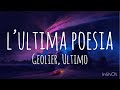 L’ULTIMA POESIA - Geolier, Ultimo (Testo traduzione)